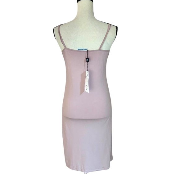 Paco Rabanne Mauve Pink Stretch Slip Dress Sz 38 (US 6) NWT - Picture 3 of 11